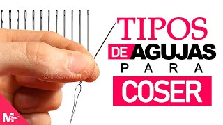 ► 📍 15 TIPOS DE AGUJAS para COSER A MANO y para que sirven cada una 🪡 [upl. by Henriha]