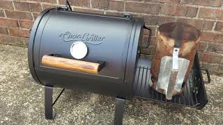 CharGriller Tabletop charcoal grill  Part 1 [upl. by Bliss]