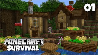 An Epic New Minecraft Adventure  116 Survival Lets Play  Episode 1 [upl. by Edouard]