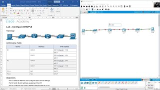 851 Lab  Configure DHCPv6 Packet Tracer [upl. by Neidhardt]