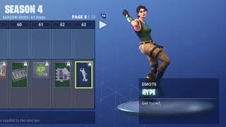 FORTNITE HYPE DANCE 1 HOUR [upl. by Franky973]