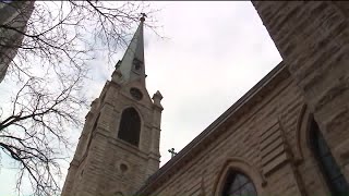 Chicago church bells ring in support of Notre Dame Cathedral [upl. by Atinauj]