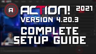 ACTION 4203  Complete Setup Guide  Game Recording amp Streaming 2021 [upl. by Koorb]