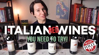 5 Italian Red Wines You Must Try [upl. by Epul314]