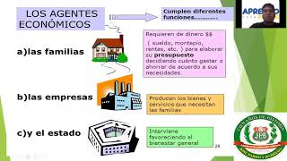 APRENDO EN CASA  CIENCIAS SOCIALES 2°  AGENTES ECONÓMICOS [upl. by Ressay]