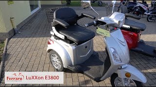 EDreirad Luxxon 3800 Complete Walkaround [upl. by Atsejam674]