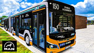 MAN Stadtbus New Lions City  AddOn  OMSI 2  map New Berlin Spandau [upl. by Ahel838]