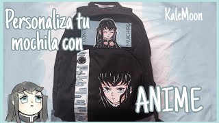 Decora tu mochila con Anime  manualidades anime Tokito Muichiro [upl. by Manheim]