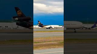 UPS MD11 Departure Anchorage Plane Spotting [upl. by Mullen]