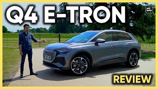 NEW Audi Q4 etron review the best affordable electric SUV yet [upl. by Jurdi]