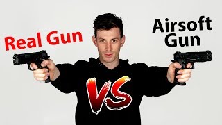 Real Gun vs Airsoft Gun  SSP1 [upl. by Charbonneau282]