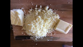 How to Easily Shred Homemade Mozzarella [upl. by Tri]