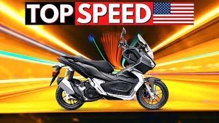 Unleashing the Beast Honda ADV150 Top Speed in the USA [upl. by Edlun]