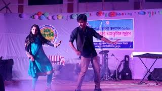 Couple Dance Remix Lincoln  Stage Performance  Begum Rokeya UniversityRangpur [upl. by Kenweigh103]