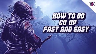 Demons Souls Remake HOW TO DO COOP FASTampEASY [upl. by Pass]