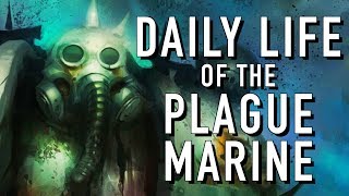 Daily Life of a Plague Marine Warhammer 40K Nurgle [upl. by Ainos]