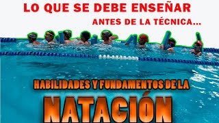 Natación habilidades y fundamentos [upl. by Adianes]