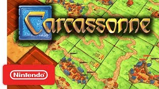 Carcassonne  Gameplay Trailer  Nintendo Switch [upl. by Novahs365]