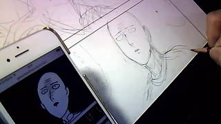 Yusuke MURATA  Live Drawing 26 Pencilling amp Inkink manga page [upl. by Seagraves]