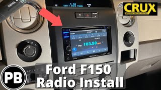 2009  2014 Ford F150 Bluetooth Radio Install [upl. by Lehcem323]