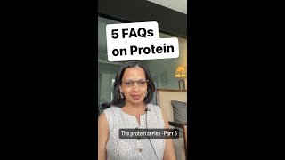 5 FAQs on Protein [upl. by Zonnya]