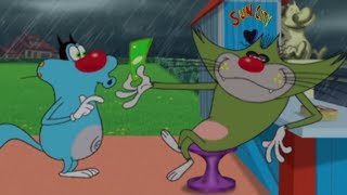 हिंदी Oggy and the Cockroaches  Lifes a beach S02E92  Hindi Cartoons for Kids [upl. by Rot]