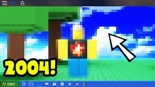 Playing The First Roblox Game Ever 2004 [upl. by Mattheus]