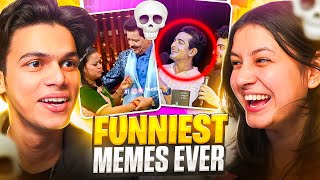 Funniest meme review ever  DANK memes  funny meme review with Kanika😂 [upl. by Arlan118]