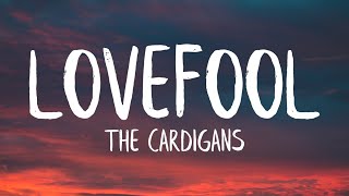 The Cardigans  Lovefool Lyrics [upl. by Edan]