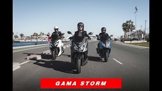 WOTTAN MOTOR  GAMA STORM  125 cc  300 cc  SCOOTER [upl. by Adyol71]