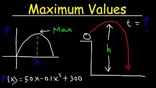 Maximum and Minimum Value Word Problems  Quadratic Equations [upl. by Nikolas60]