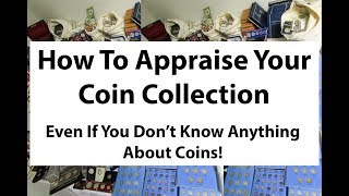 How To Appraise Your Coin Collection Even If You Know Nothing About Coins [upl. by Aernda973]