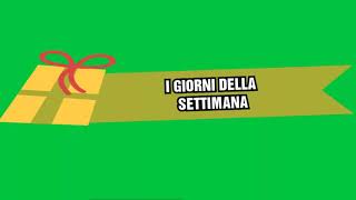 I giorni della settimana  canzoni per bambini [upl. by Korenblat299]