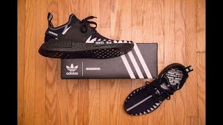 The FIRST CAGED NMD R1  Adidas NMD R1 PK Primeknit by NEIGHBORHOOD Review [upl. by Aziar919]