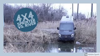 4x4 Mercedes Urban OffRoading  2018 Sprinter [upl. by Sybila]