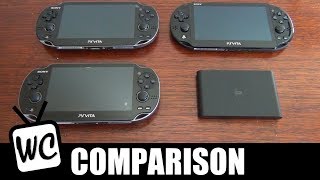 Playstation Vita Comparison  Which Model Should You Buy 1000 vs 3G vs 2000 vs TV [upl. by Aleacin]