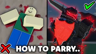 How 2 Parry  Combat Warriors [upl. by Nytram]