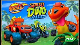 Blaze and the Monster Machines Speed Into Dino Valley [upl. by Akcimahs448]