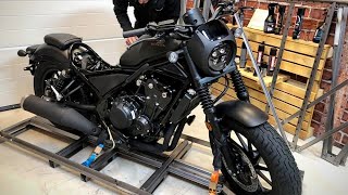 2020 Honda Rebel 500  Engine Sound amp Walkaround  Unboxing [upl. by Canter]