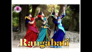 RANGABATI Choreography  Gotro  Folk Dance  Courtesy Surojit Chatterjee amp Iman Chakraborty [upl. by Aryc]