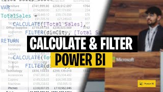 How to Use Calculate amp Filter in Power BI to Change Filter Context [upl. by Nivan]