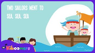 A Sailor Went to Sea Lyric Video  The Kiboomers Preschool Songs amp Nursery Rhymes [upl. by Liuqnoj]