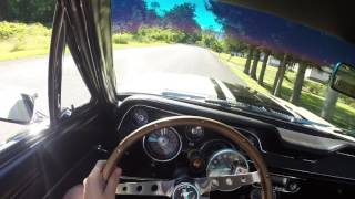 1967 Mustang POV Drive Exhaust Sound [upl. by Llerreg]