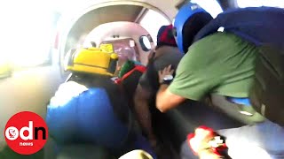 Video shows skydiving plane in terrifying incident before fatal Hawaii crash [upl. by Aivatra]