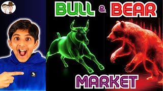 What are a Bull amp Bear Market A Simple Explanation for Kids and Beginners [upl. by Yasdnyl313]