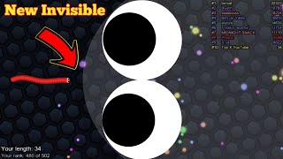 Slitherio AI New Invisible Skin Slitherio Best Gameplay  Slitherio Vip  World Record [upl. by Clellan]