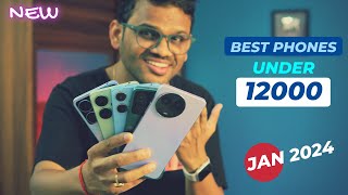 TOP 5 Best Phones Under 12000 in JAN 2024 l Best Mobile Under 12000 [upl. by Adgam]