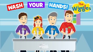 Kids Handwashing Song  Wash Your Hands for 20 Seconds  The Wiggles [upl. by Nylirem]