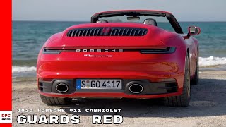 2020 Porsche 992 911 Carrera 4S Cabriolet  Guards Red [upl. by Rigdon]