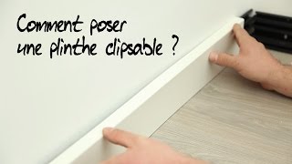 Comment poser une plinthe clipsable [upl. by Shyamal]